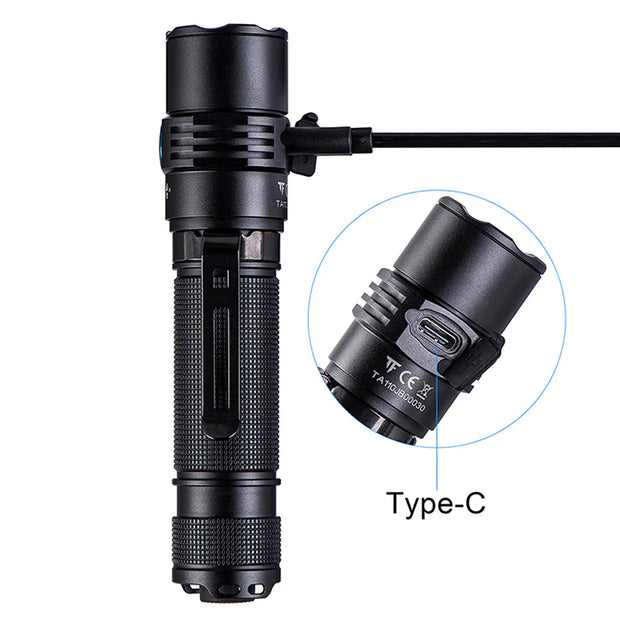 TrustFire T11R 1800 lumen tactische zaklamp