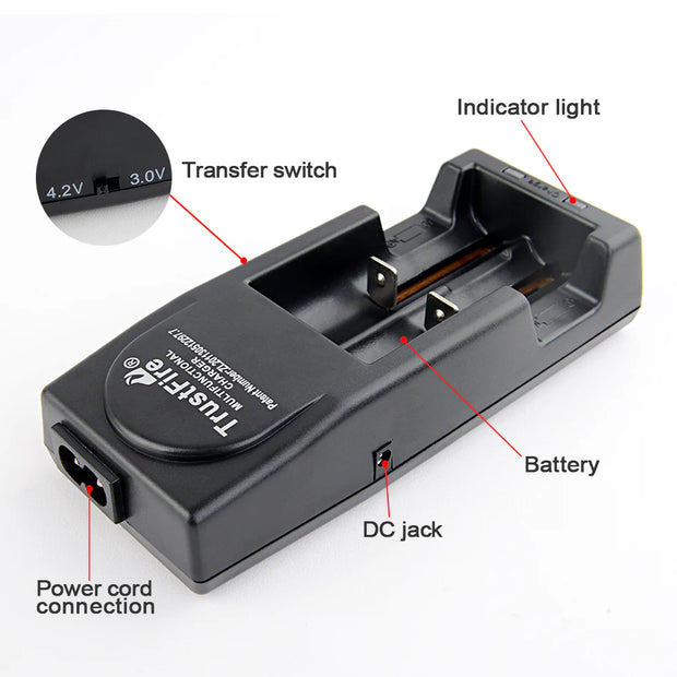 TrustFire Oplader