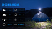TrustFire MC12 1000 lumen zaklamp