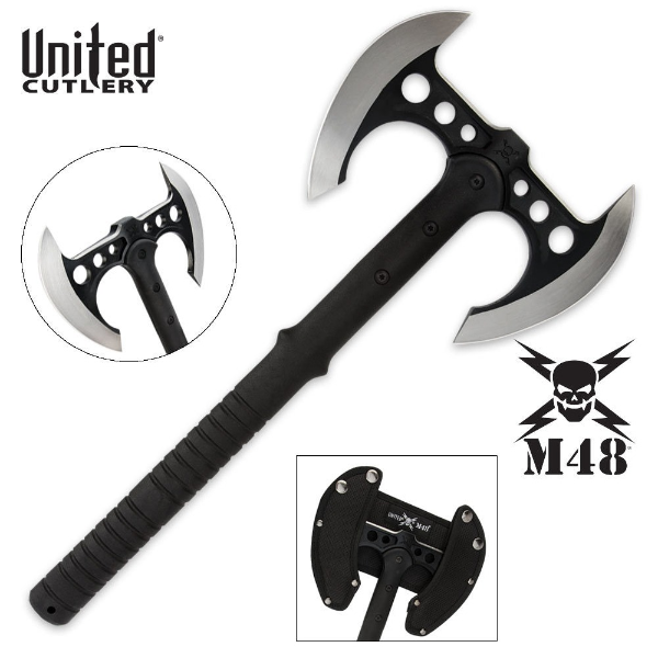 United Cutlery M48 Tactical Double Bladed Tomahawk