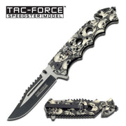 TAC FORCE Grey skull